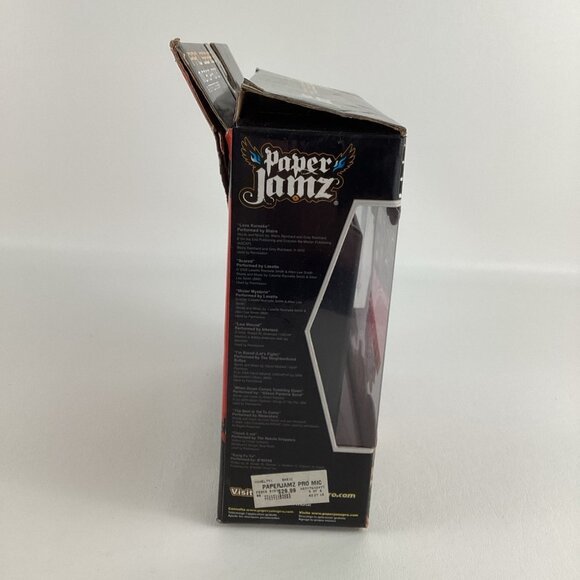 Paper Jamz Pro Microphone Effects Amp Pitch Corrector Built In Songs 2011 New - Picture 6 of 7